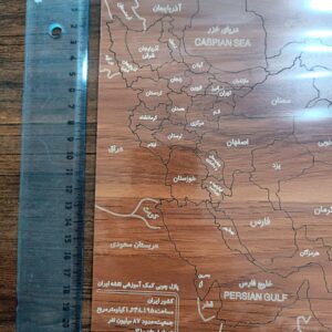 پازل چوبی طرح نقشه ایران