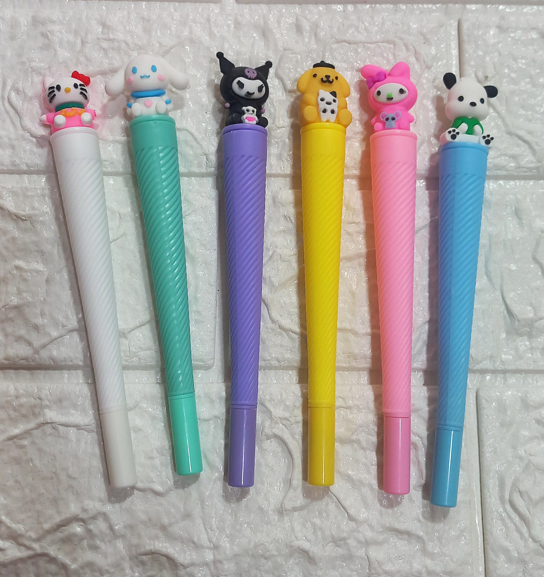 روان نویس طرح بستنی  کورومی و دوستان ژله ای  بسته 12 عددی